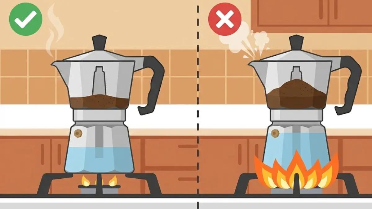 Common mistakes to avoid when using a moka pot for beginners